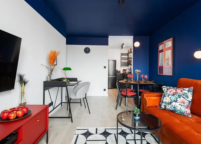 Apartment Kairos - Gwarek - Darmowy Parking, Scisle Centrum Kattowitz